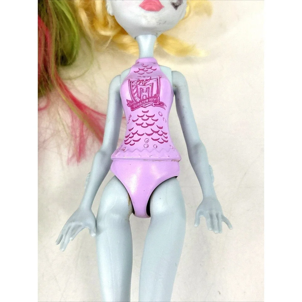 Monster High Doll LOT Venus‎ McFlyTrap Nude 2008 & Laguna Blue Doll 2015 AS IS